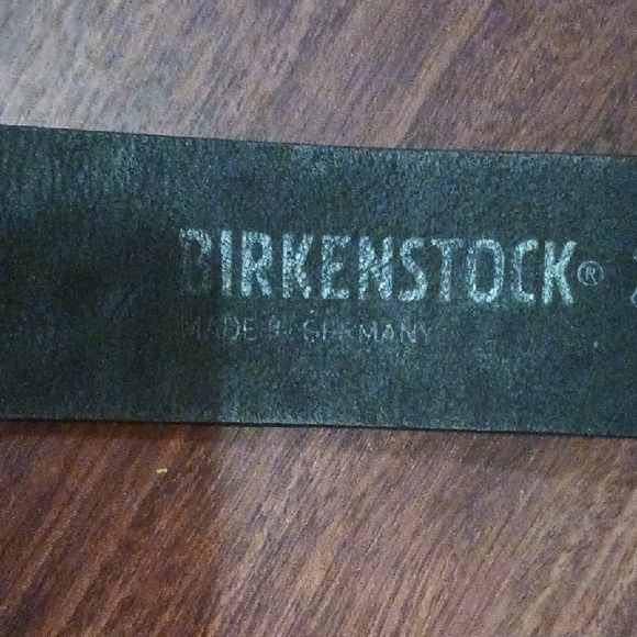 Birkenstock Textured Black Leather Belt - Picture 6 of 11